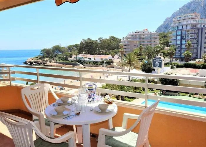 Appartement 14b Vora 1ª Linea De Playa Con Vistas Al Mar Calp